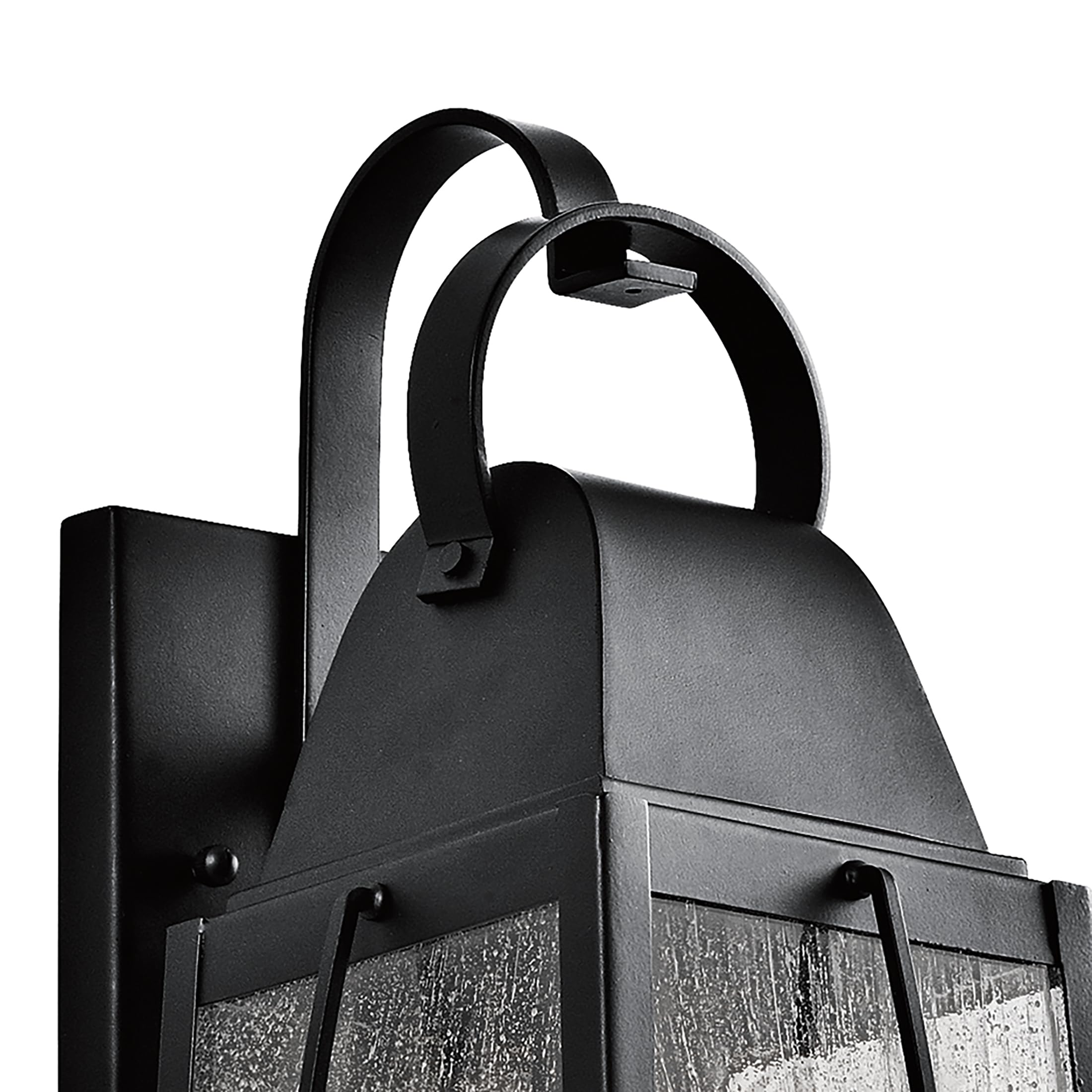kichler-tolerand-outdoor-wall-sconce-in-textured-black-49553bkt-wet-rated-seeded image 5