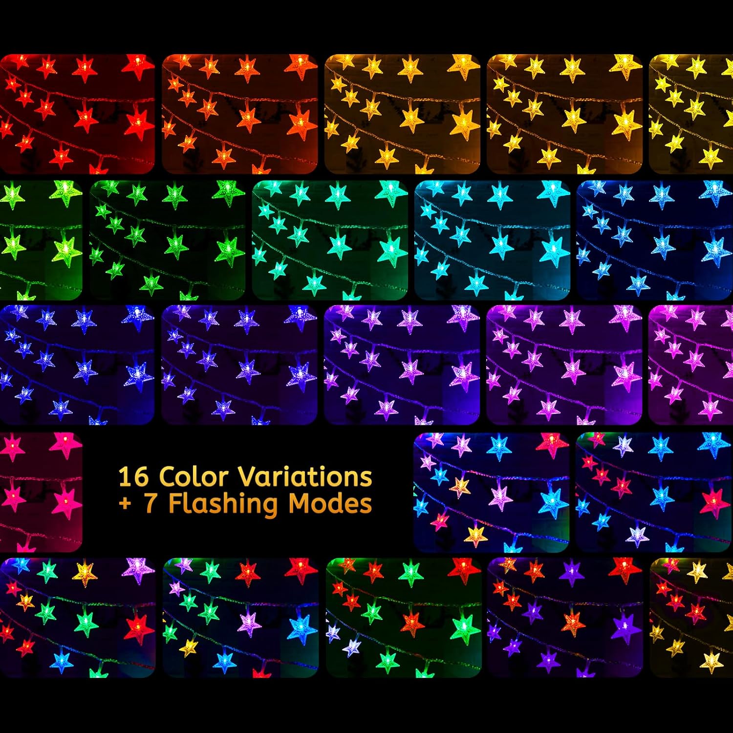 brightown-17ft-50-led-battery-operated-star-fairy-lights-with-remote-16-color-ch image 7