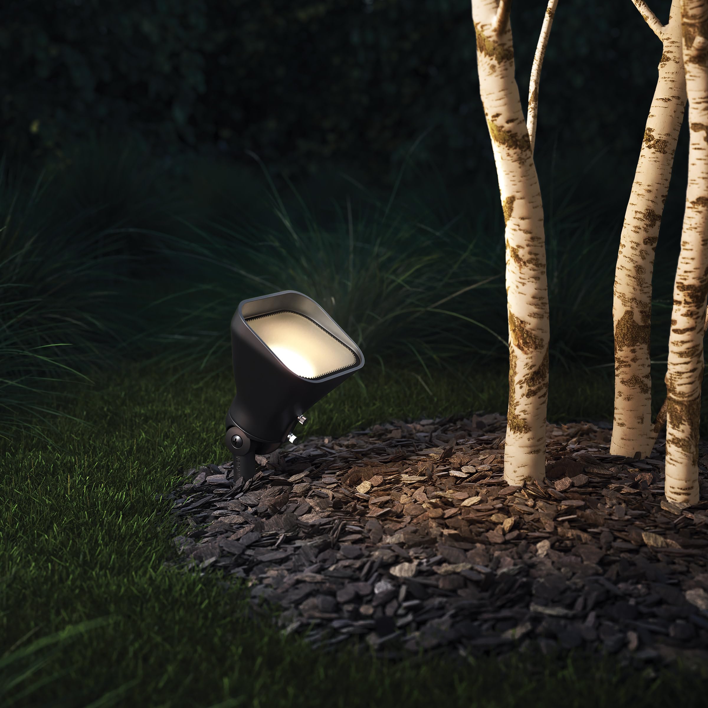 hinkley-hardy-island-accent-flood-light-12v-mr16-led-brass-satin-black image 2