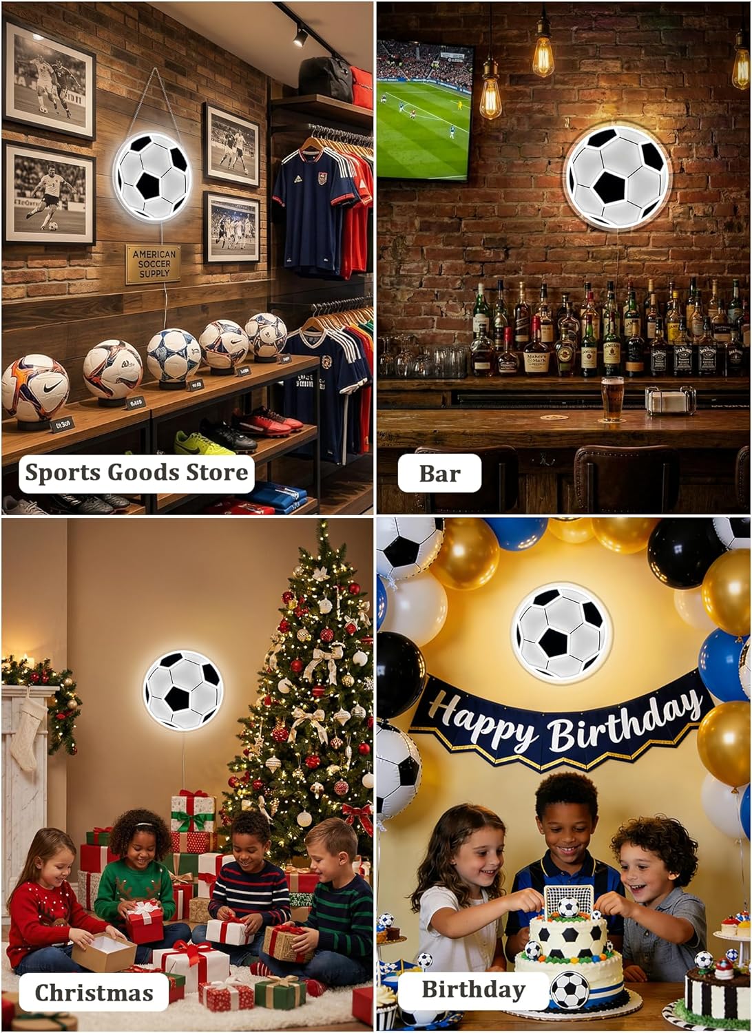 brightown-led-soccer-ball-neon-sign-usb-powered-adjustable-brightness-hanging-ki image 6