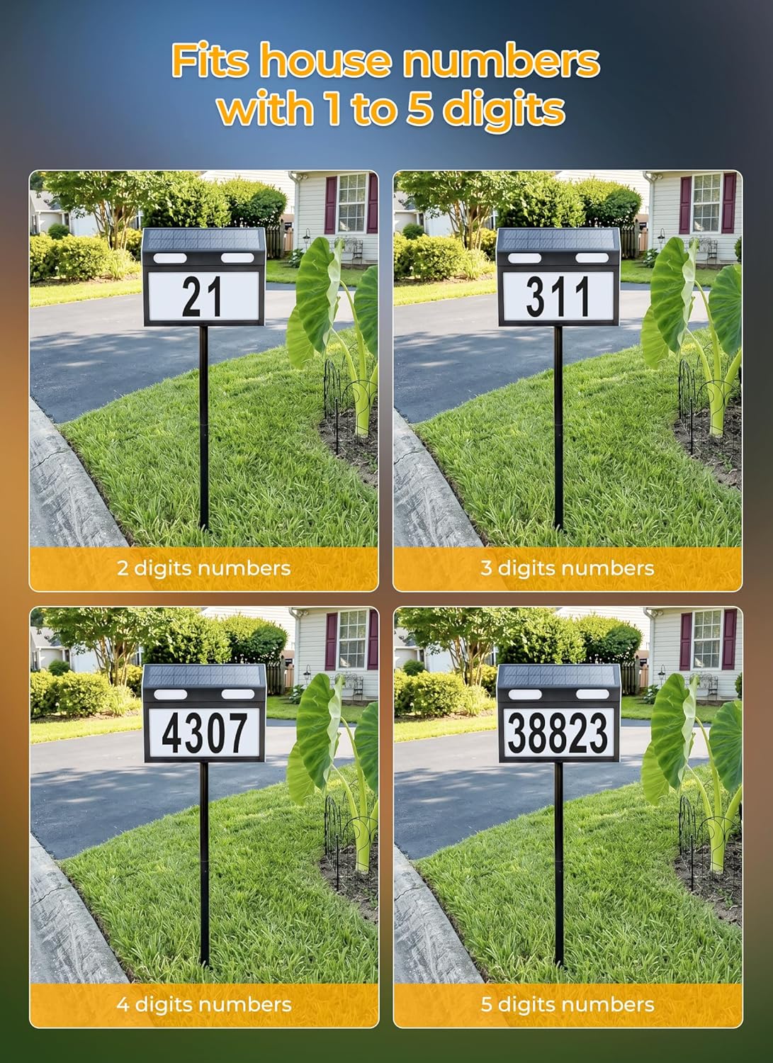 brightown-solar-powered-address-sign-for-house-number-3-colors-black-frame-ip65- image 7