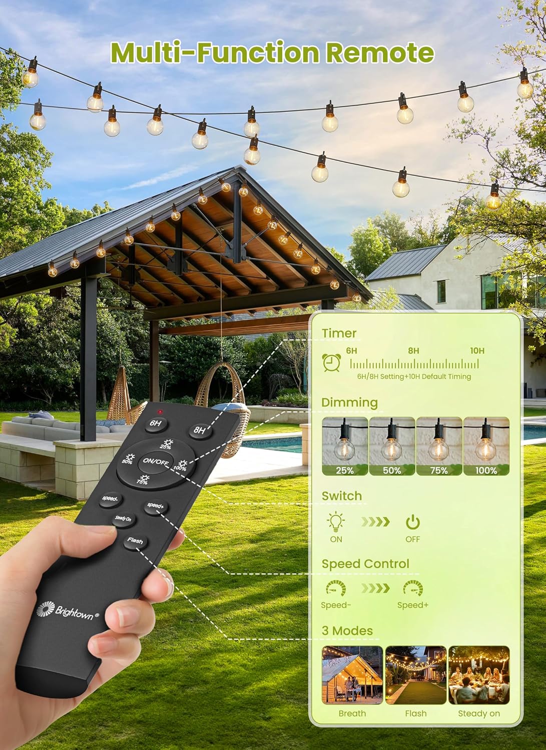 brightown-58ft-solar-powered-g40-led-bulb-string-lights-26-leds-remote-control-u image 3
