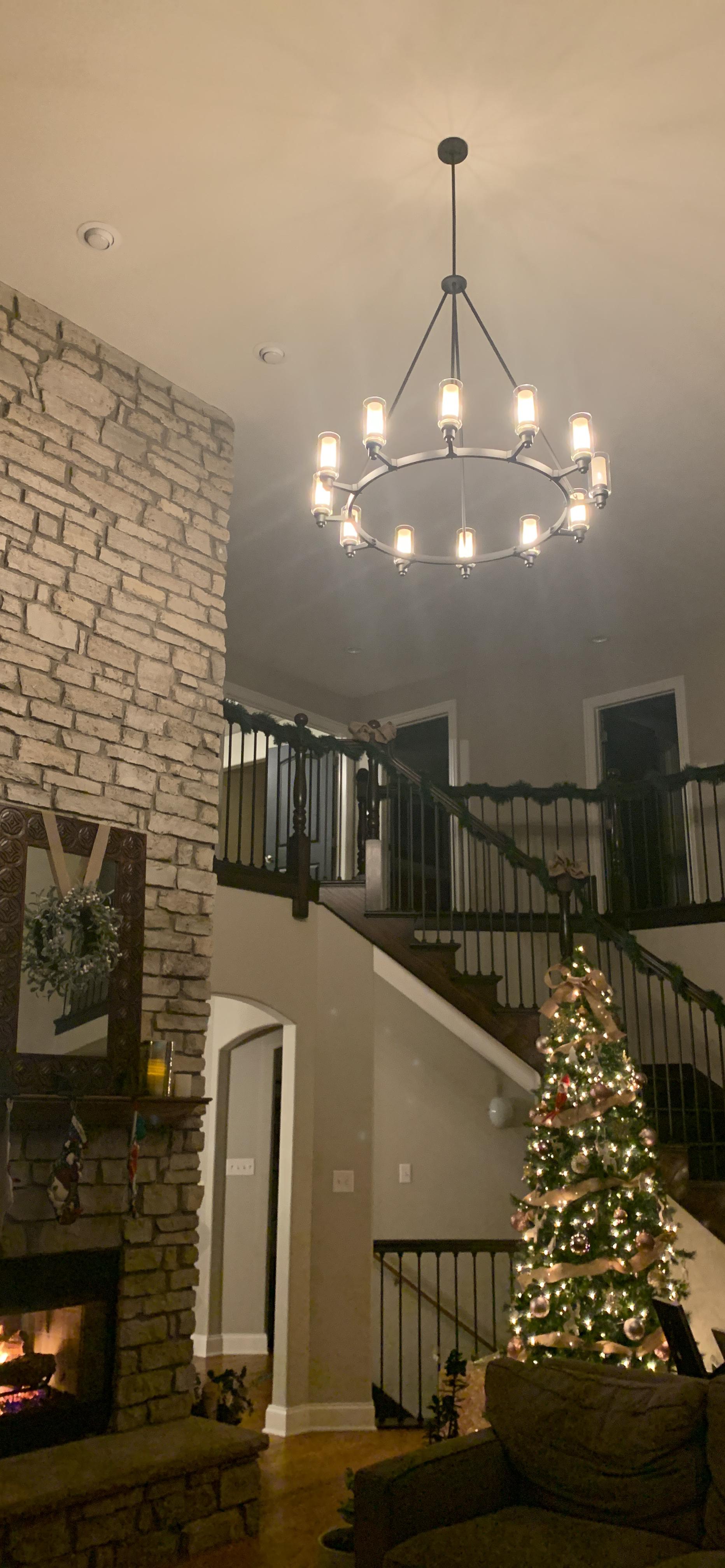Impressive chandelier