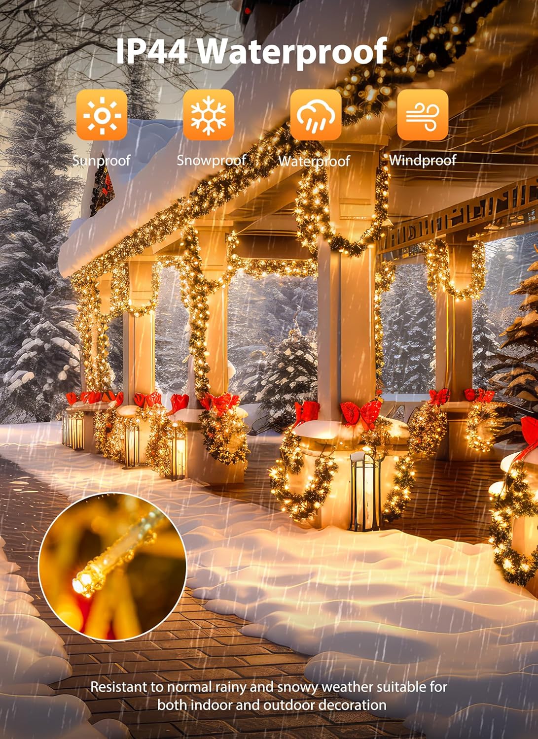 brightown-25ft-500-led-cluster-firecracker-string-lights-with-timer-and-12-modes image 5