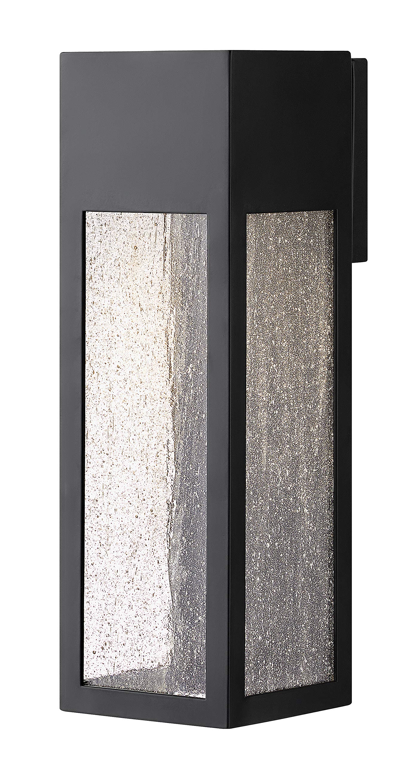 hinkley-rook-20-wall-mount-outdoor-lantern-satin-black-led-included-dark-sky-5-7 image 5