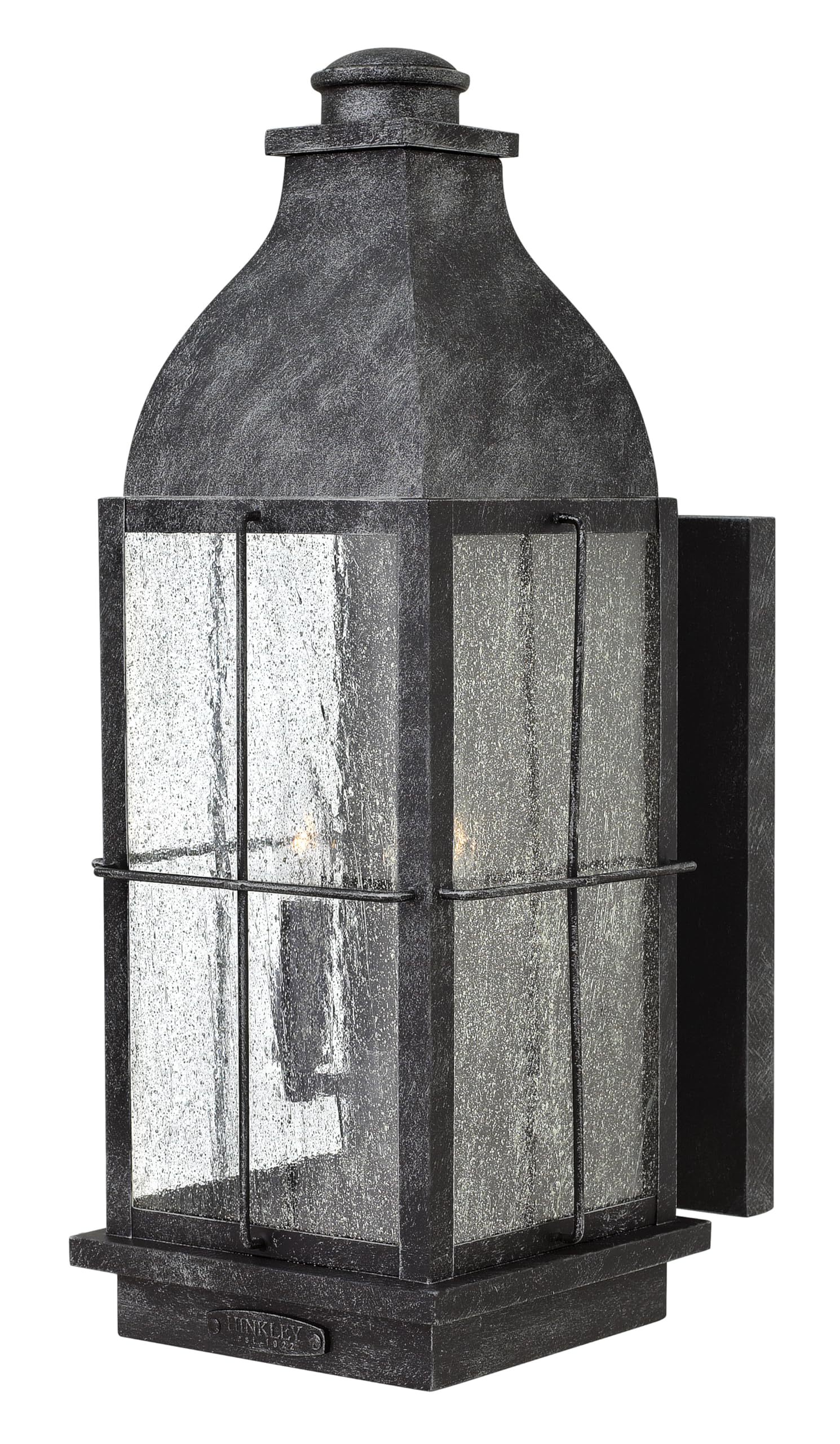hinkley-bingham-one-light-small-outdoor-wall-mount-sienna-finish image 8