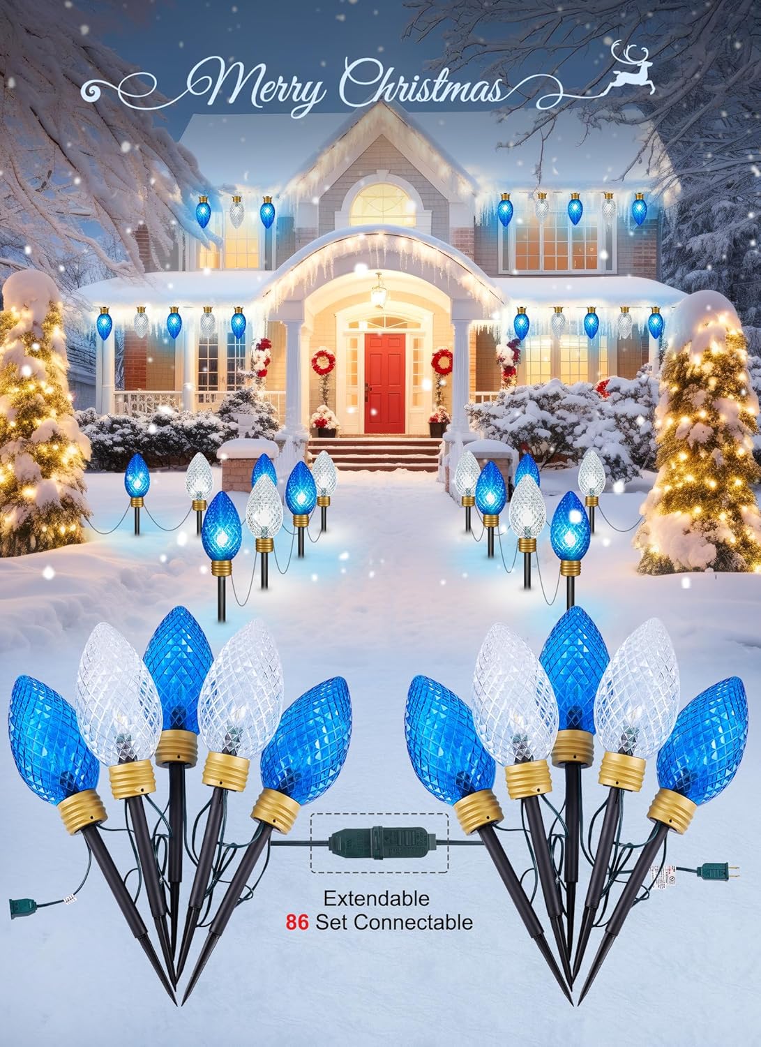brightown-2-pack-total-22-ft-plug-in-10-led-jumbo-c9-strawberry-lights-for-xmas- image 4