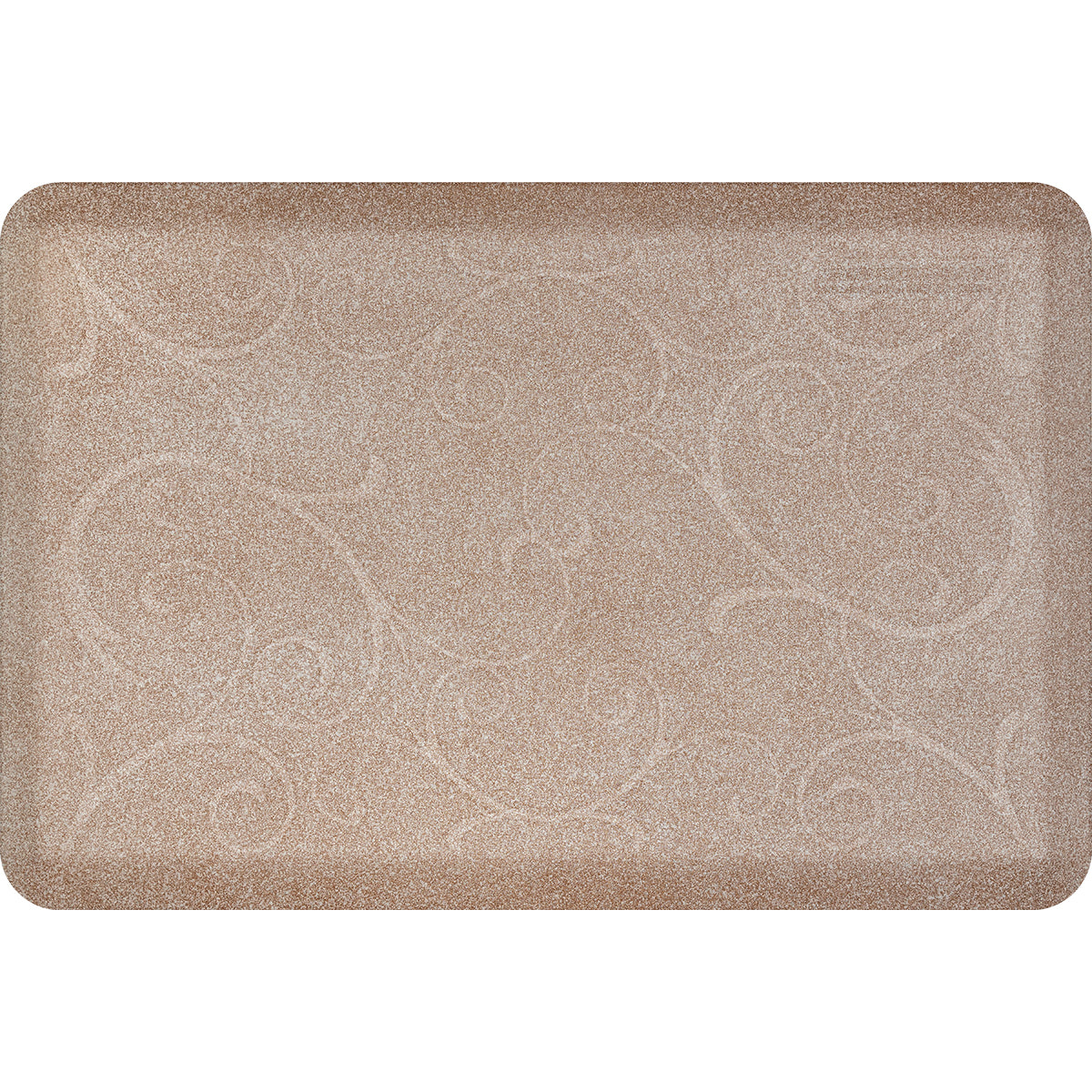 wellnessmats-bella-collection-anti-fatigue-mat-3-x-2-sand-with-durable-embossed- image 1