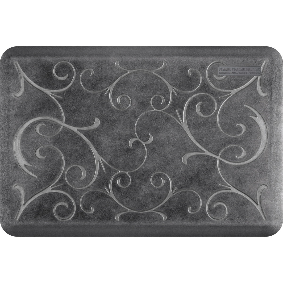 wellnessmats-bella-3-x-2-onyx-anti-fatigue-mat-bold-and-comfortable image 1