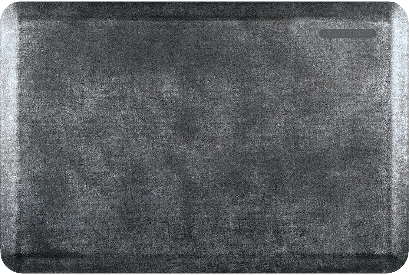 wellnessmats-linen-collection-anti-fatigue-mat-3-x-2-onyx image 1