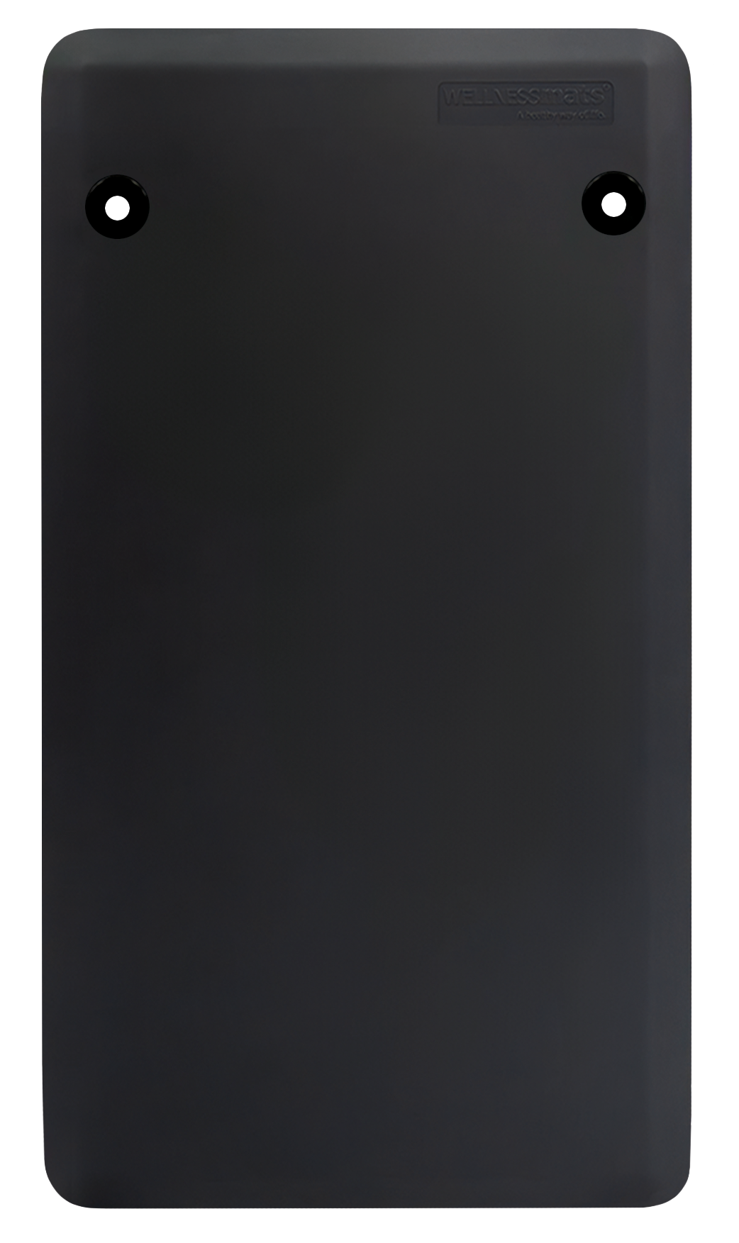 wellnessmats-fitnessmats-47-x-26-anti-fatigue-mat-with-grommets-black image 2
