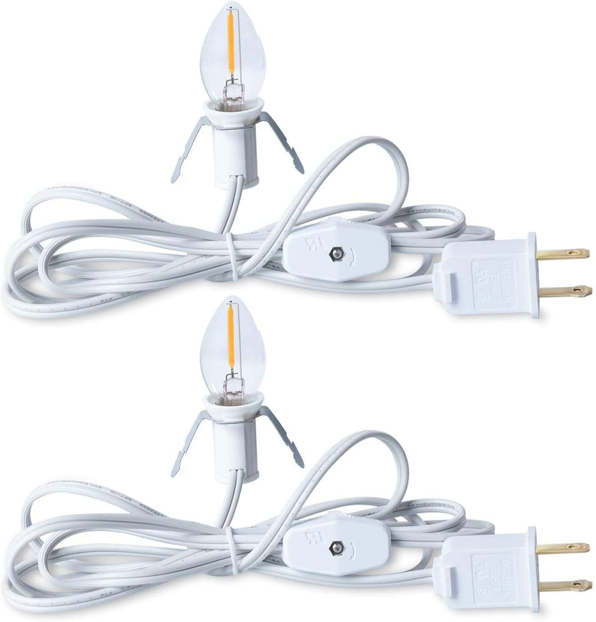 brightown-6ft-accessory-cord-with-c7-led-bulb-and-on-off-switch-for-blow-molds-c image 2