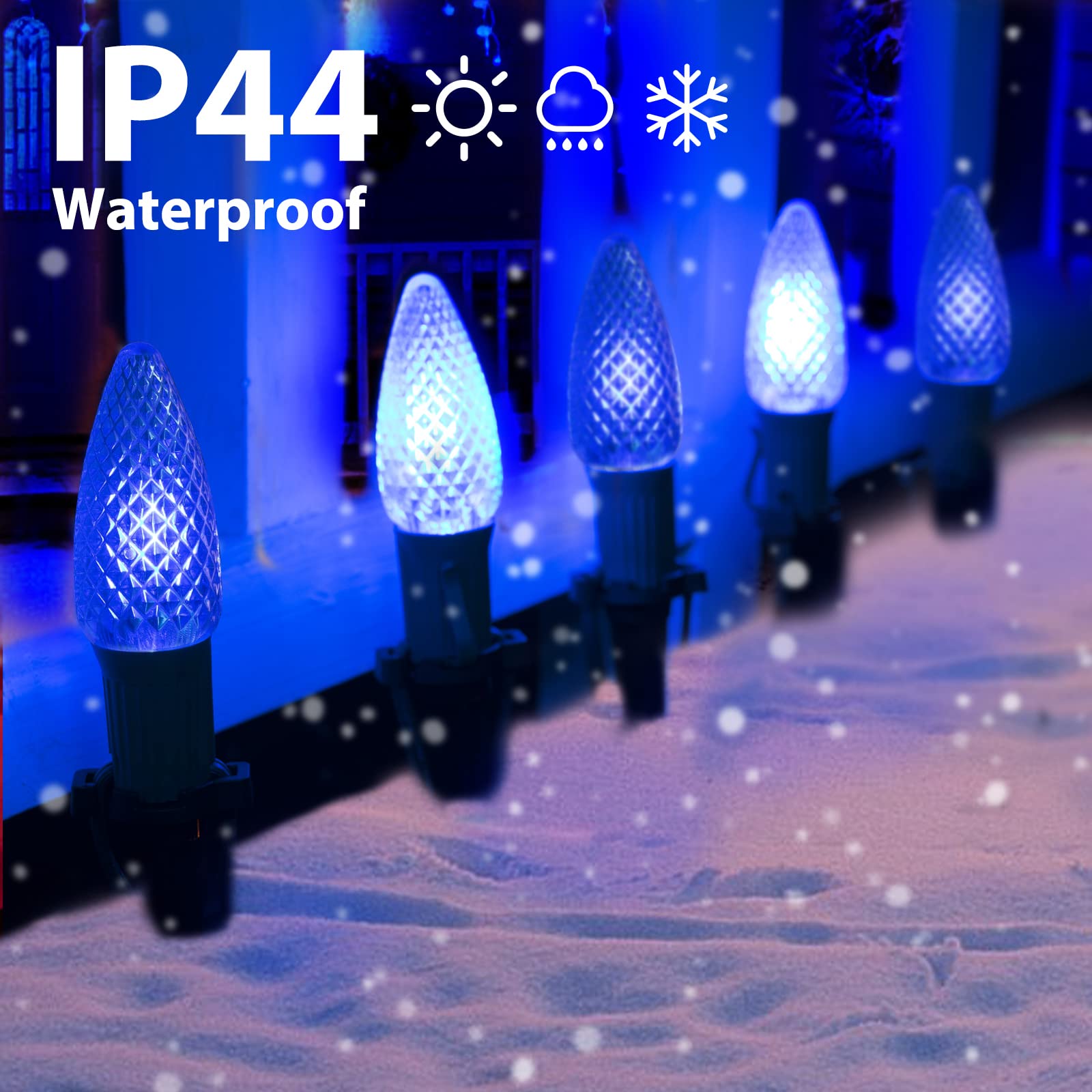 brightown-25-7ft-plug-in-20-c9-led-strawberry-string-lights-with-stakes-blue-and image 3