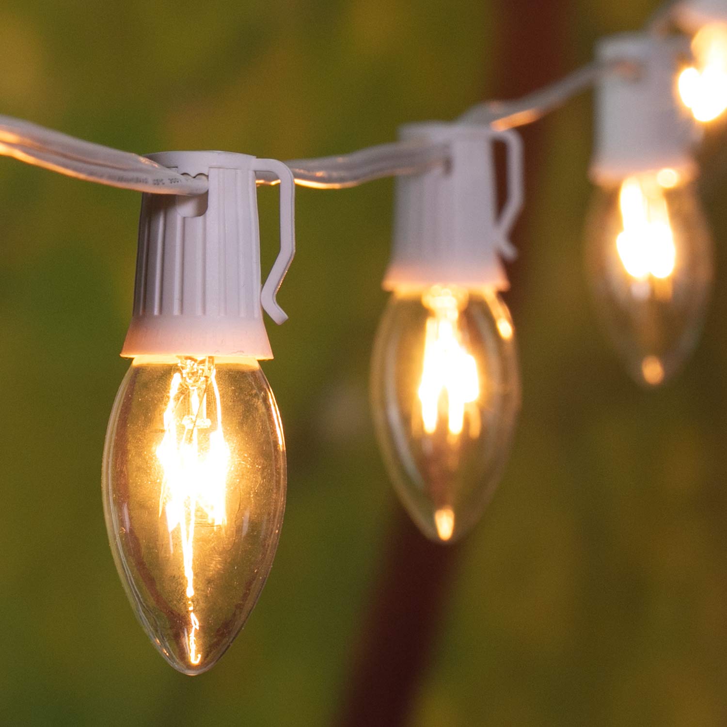 brightown-c9-led-string-lights-25ft-25-warm-white-bulbs-plug-in image 4