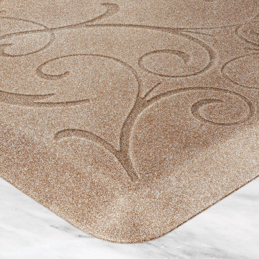 wellnessmats-bella-collection-anti-fatigue-mat-3-x-2-sand-with-durable-embossed- image 2