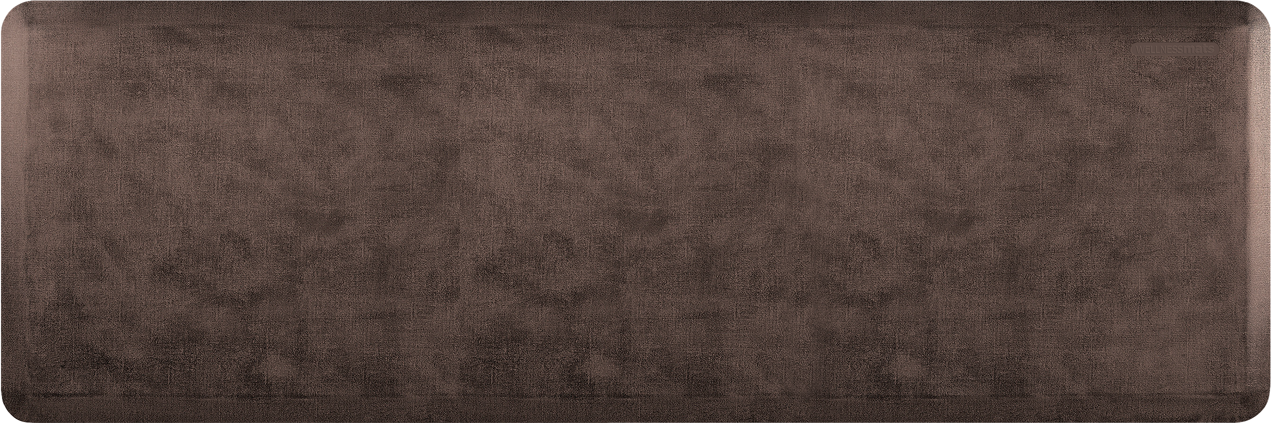 wellnessmats-linen-collection-6-x-2-anti-fatigue-mat-antique-dark image 1