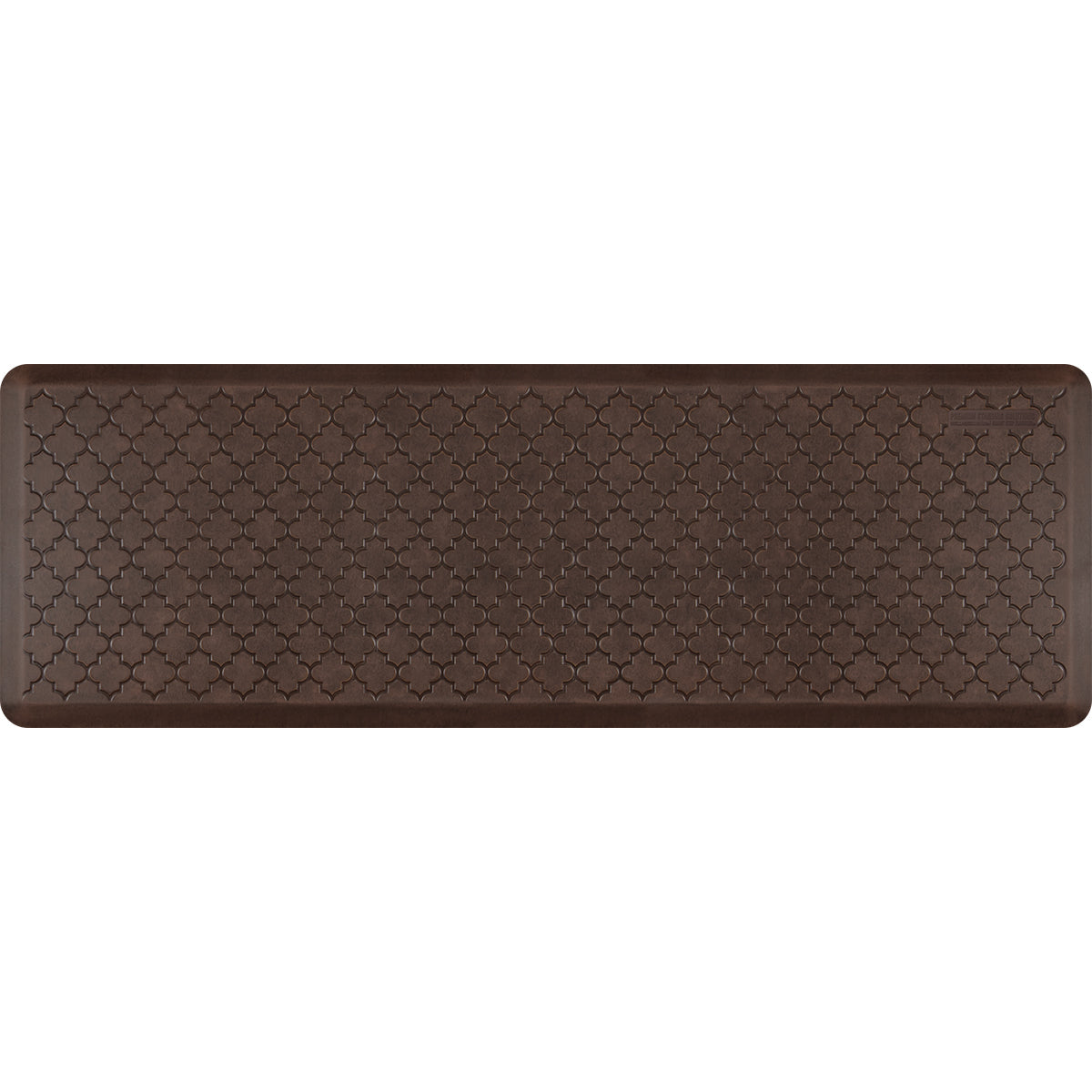 wellnessmats-trellis-6-x-2-anti-fatigue-mat-antique-dark image 1